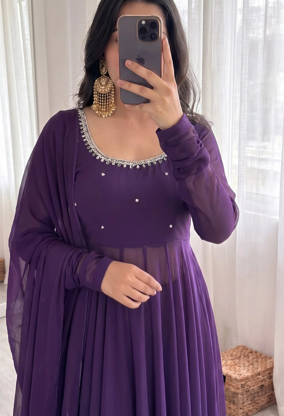 Royal Purple Suit Set
