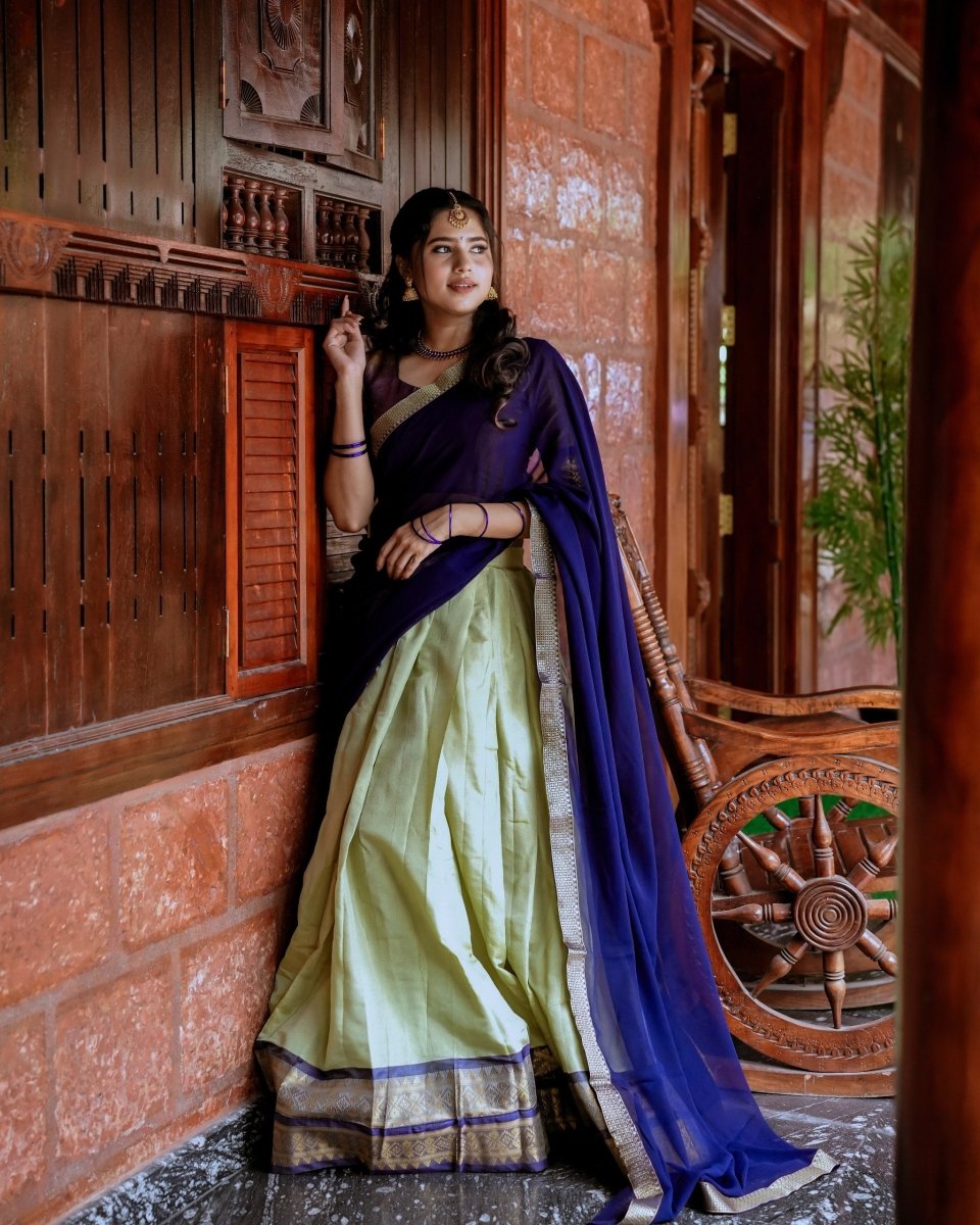 Kanchipuram lehenga choli