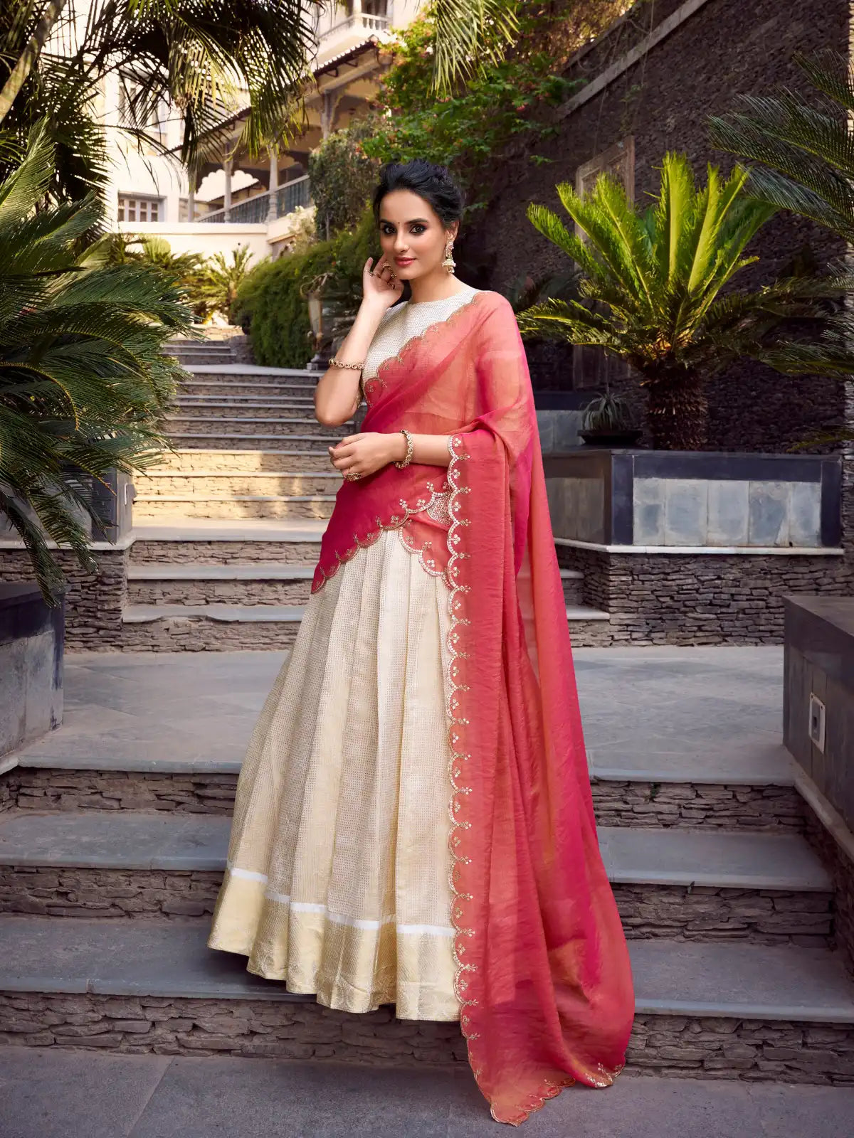 Aaradhya Zari Lehenga Set