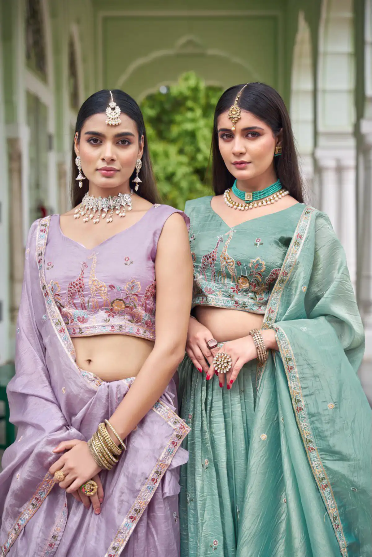 Aarohi Embroidery Lehenga