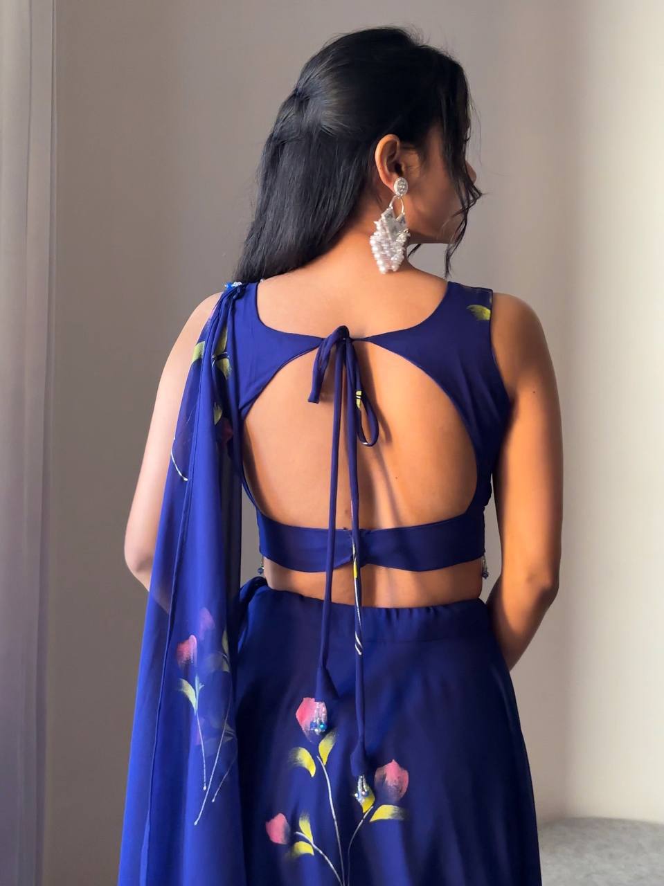 Aastha Hand Painted 8mtr Flair Lehenga