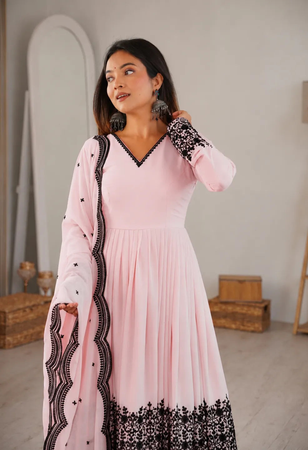 Arti Embroidery Sharara Set