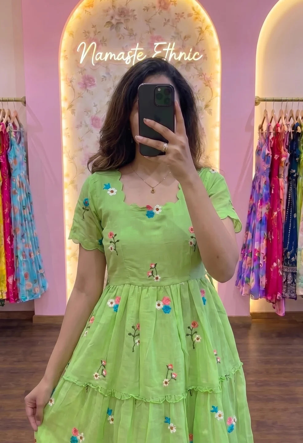 Blush Mint Green