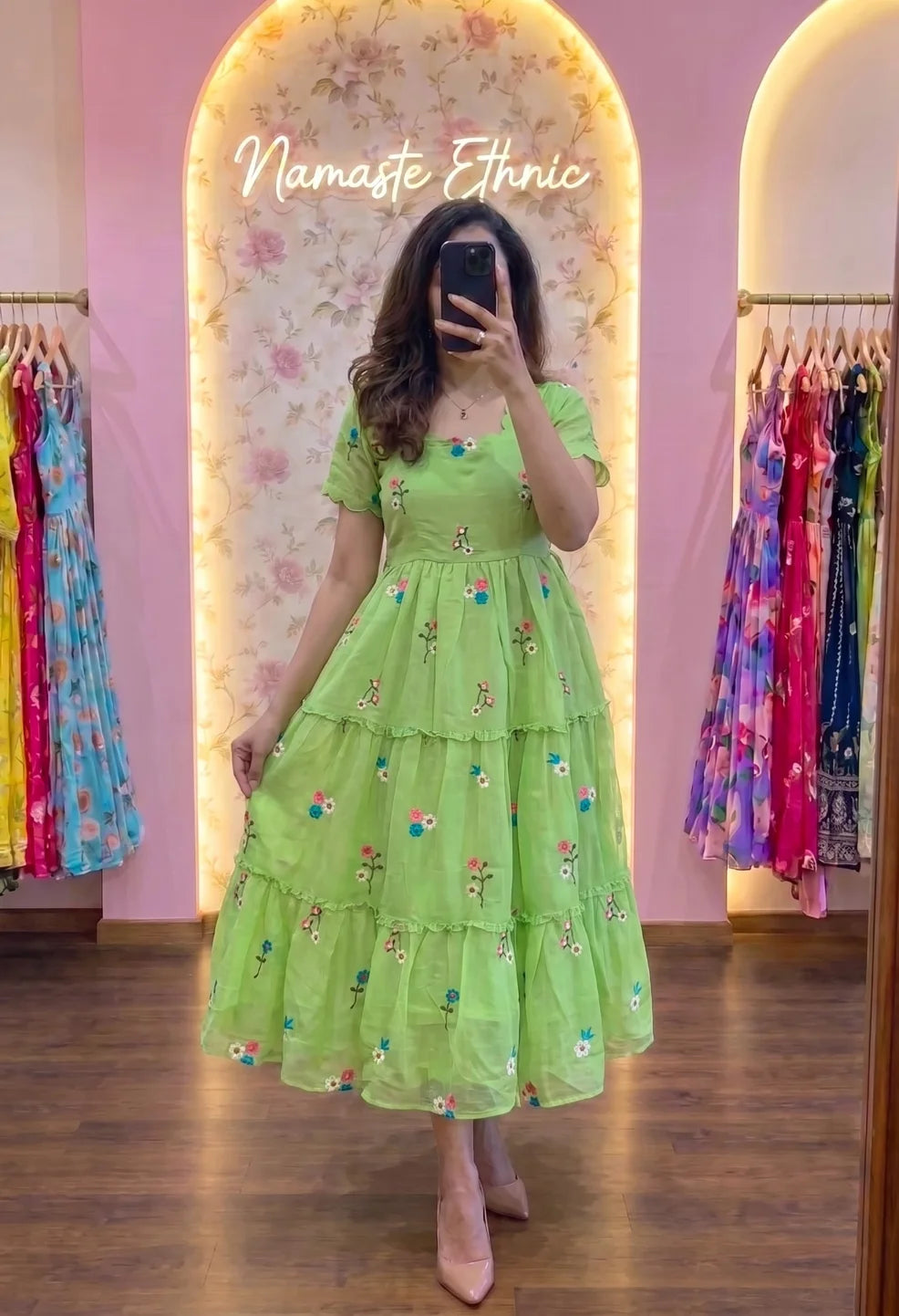 Blush Mint Green