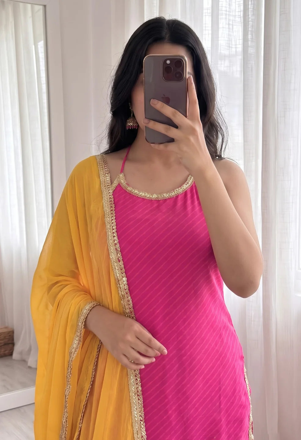 Leheriya Sharara Set