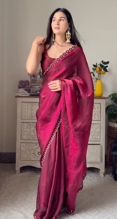 Maharani Zarkan Saree