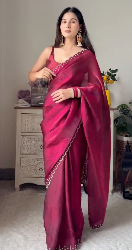 Maharani Zarkan Saree