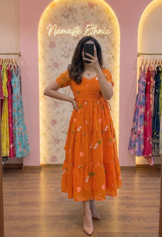 Orange Frock