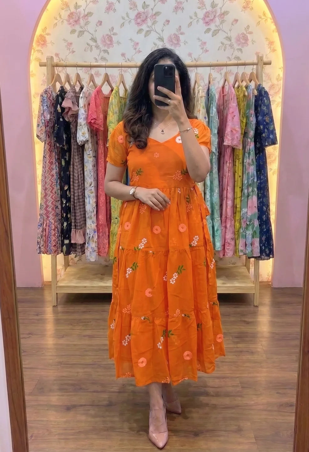 Orange Frock