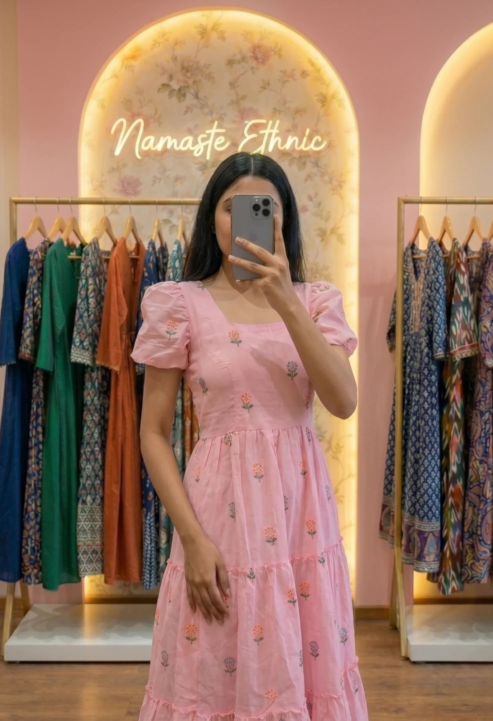 Pale Pink Frock