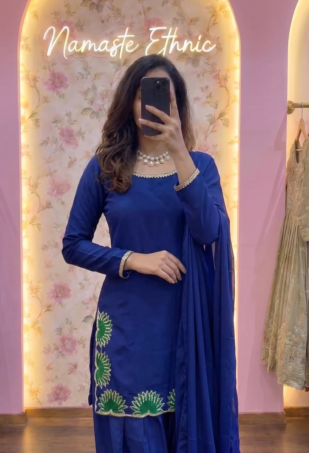Peacock Farshi Plazzo Set
