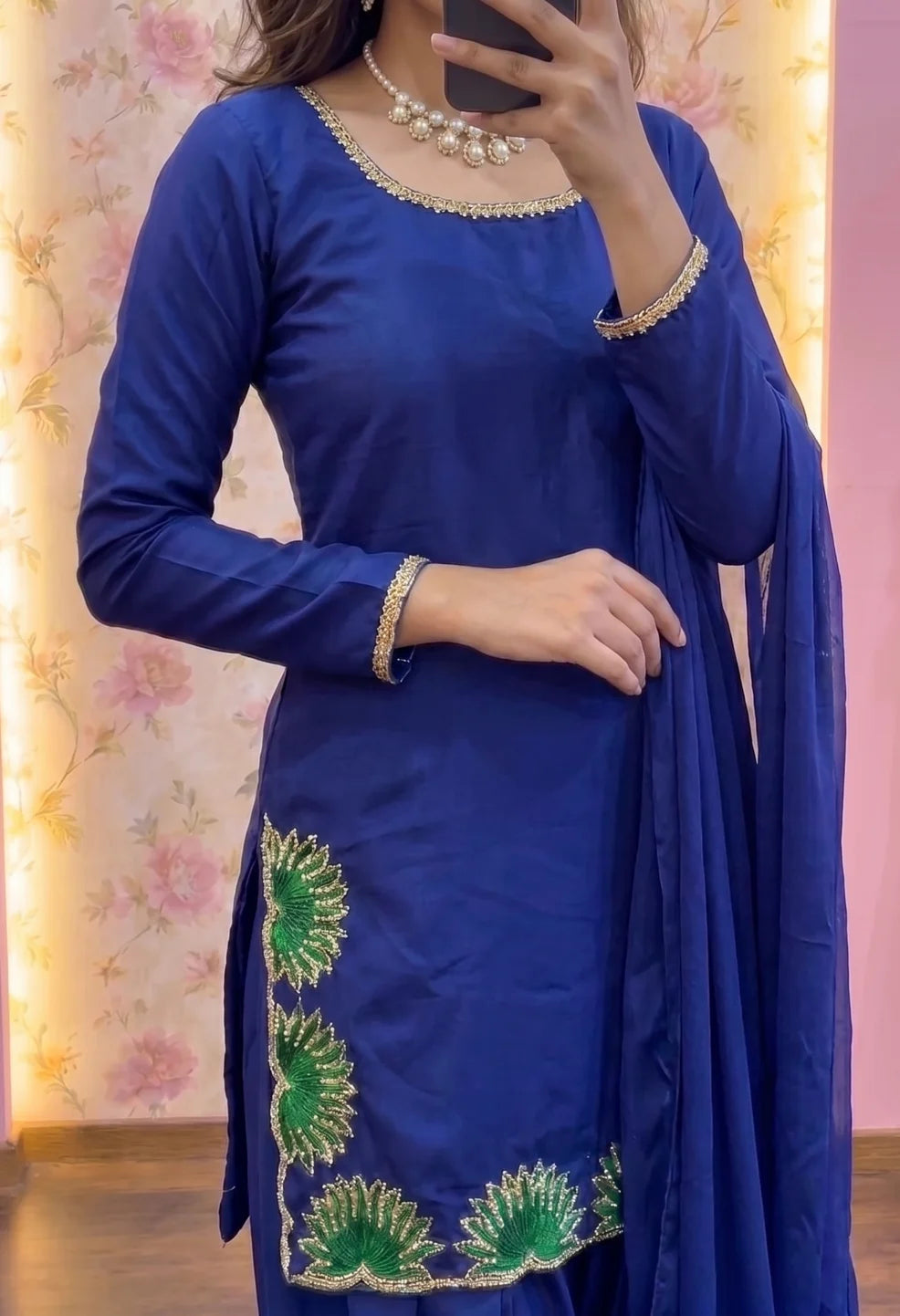 Peacock Farshi Plazzo Set