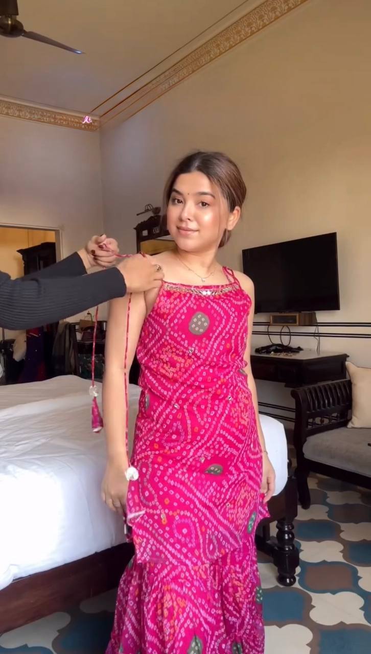 Riya Pink Sharara Set