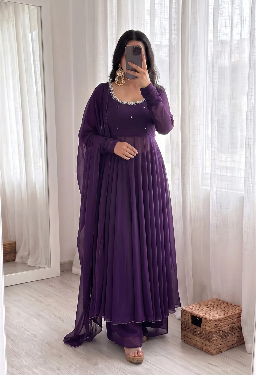 Royal Purple Suit Set