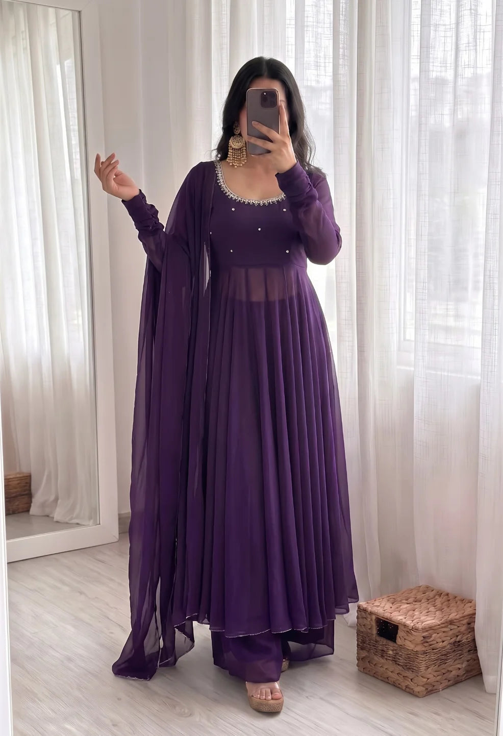 Royal Purple Suit Set