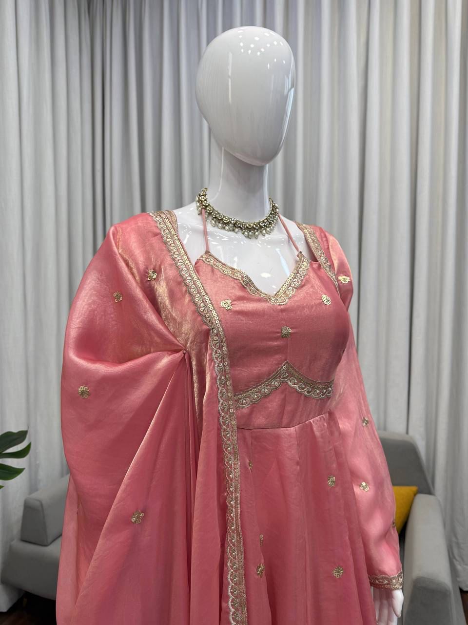 Aarohi Pink Anarkali