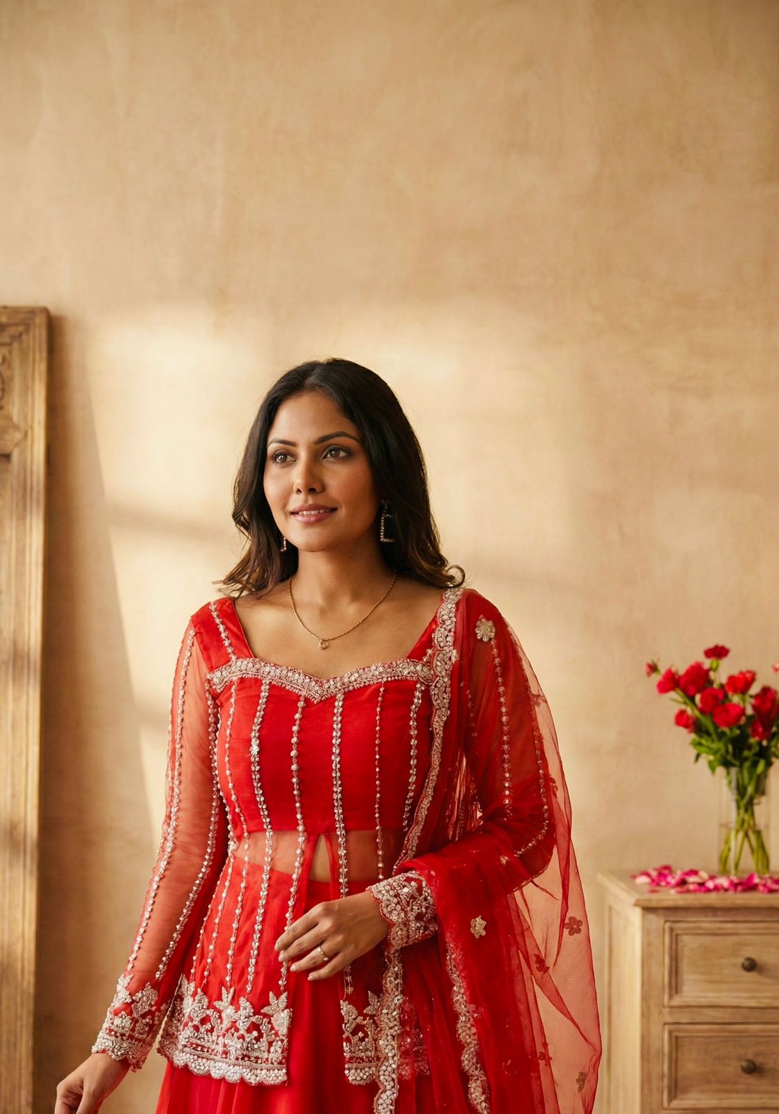 Zeenat Pearl Lehenga