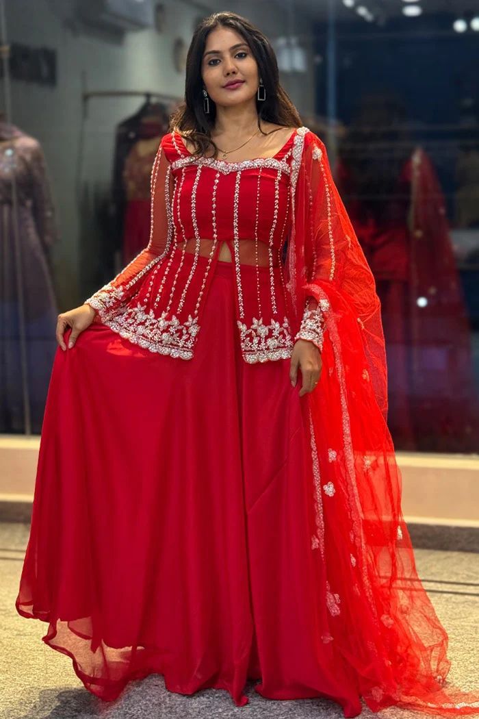 Zeenat Pearl Lehenga