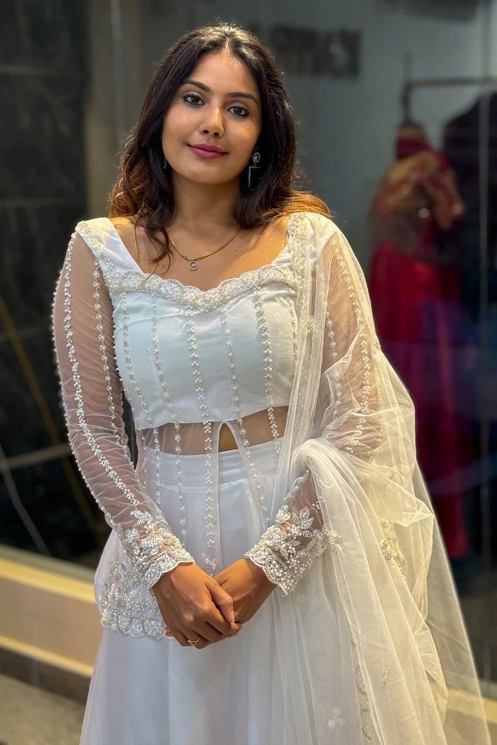 Zeenat Pearl Lehenga