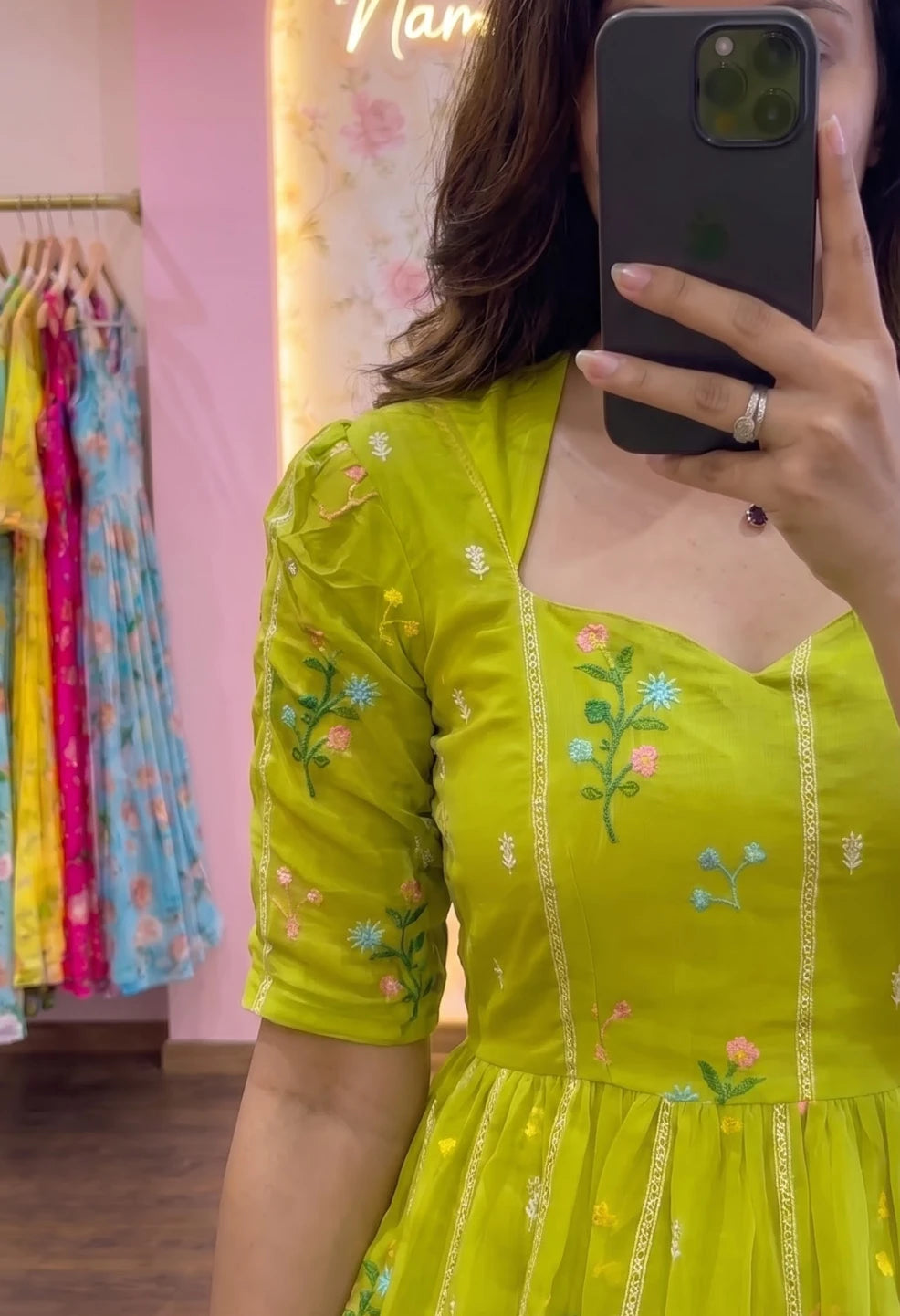 Yamini Neon Maxi