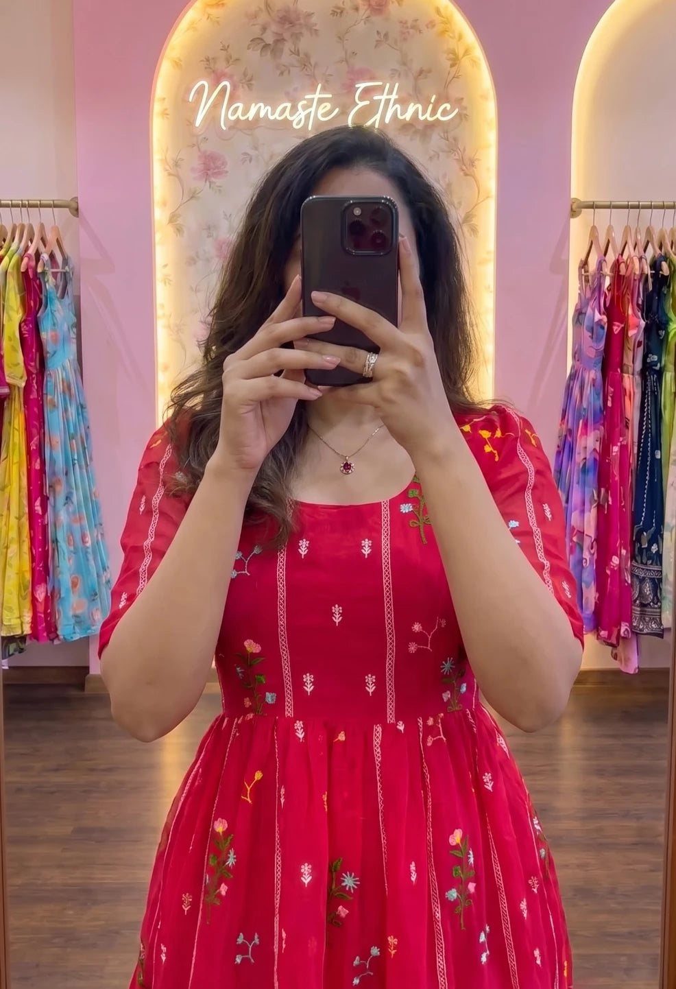 Yamini Pink Maxi
