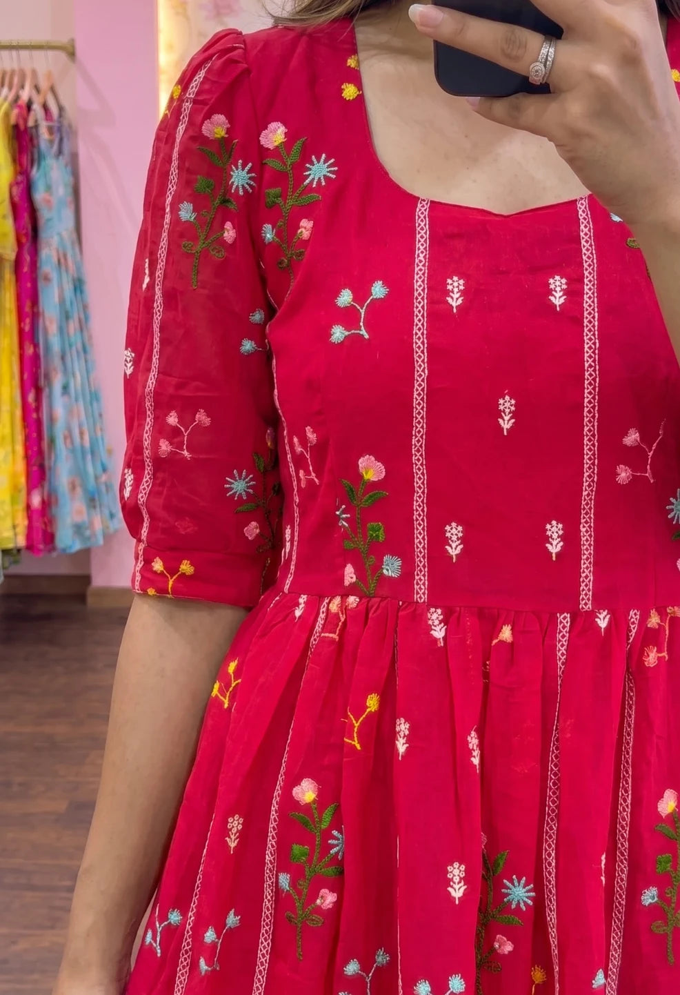 Yamini Pink Maxi