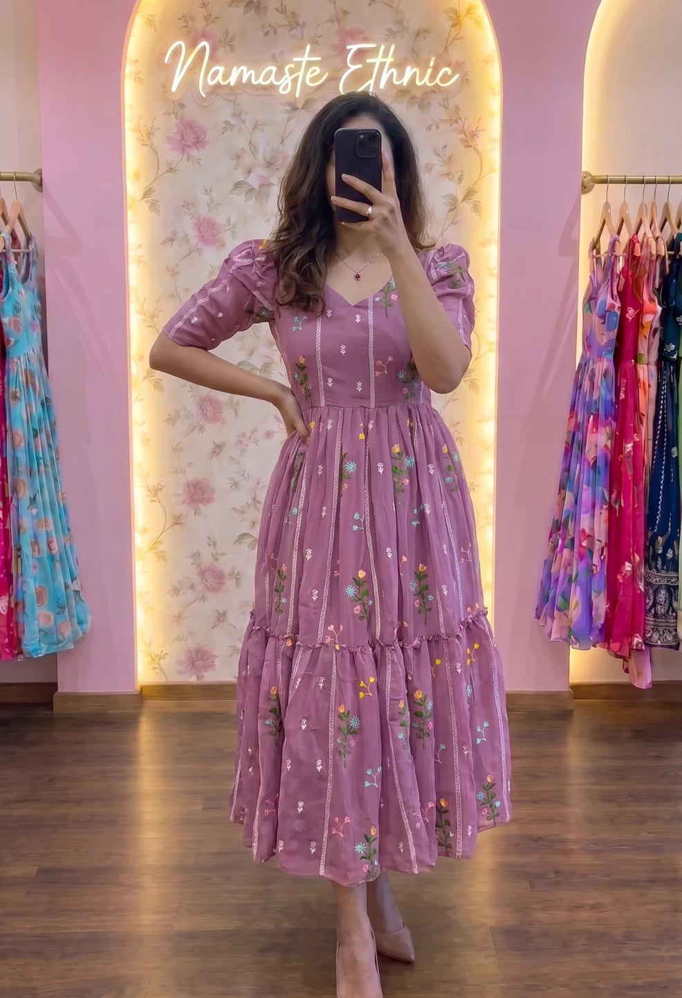 Yamini Plum Maxi