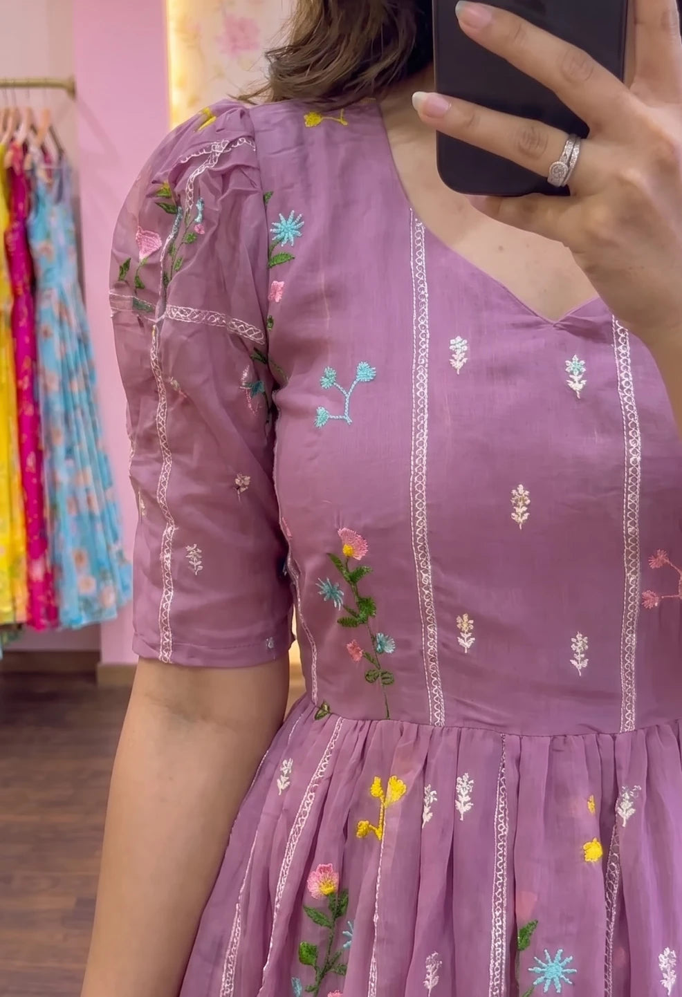 Yamini Plum Maxi