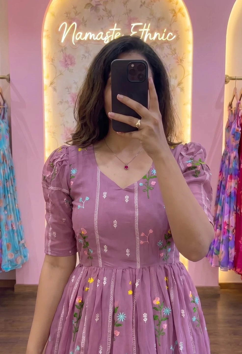 Yamini Plum Maxi