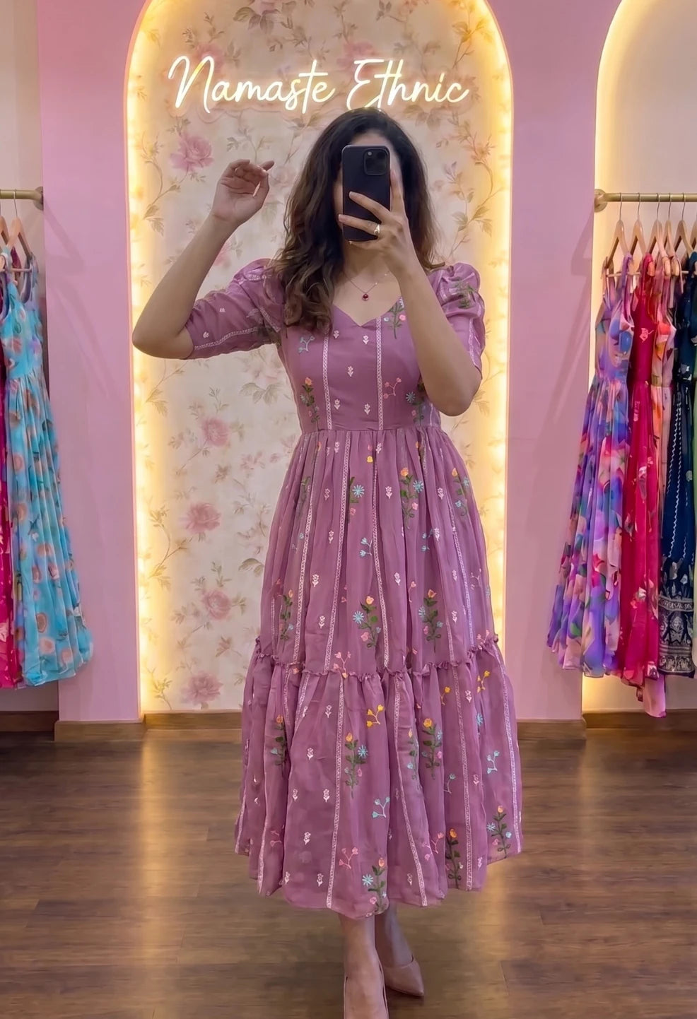 Yamini Plum Maxi