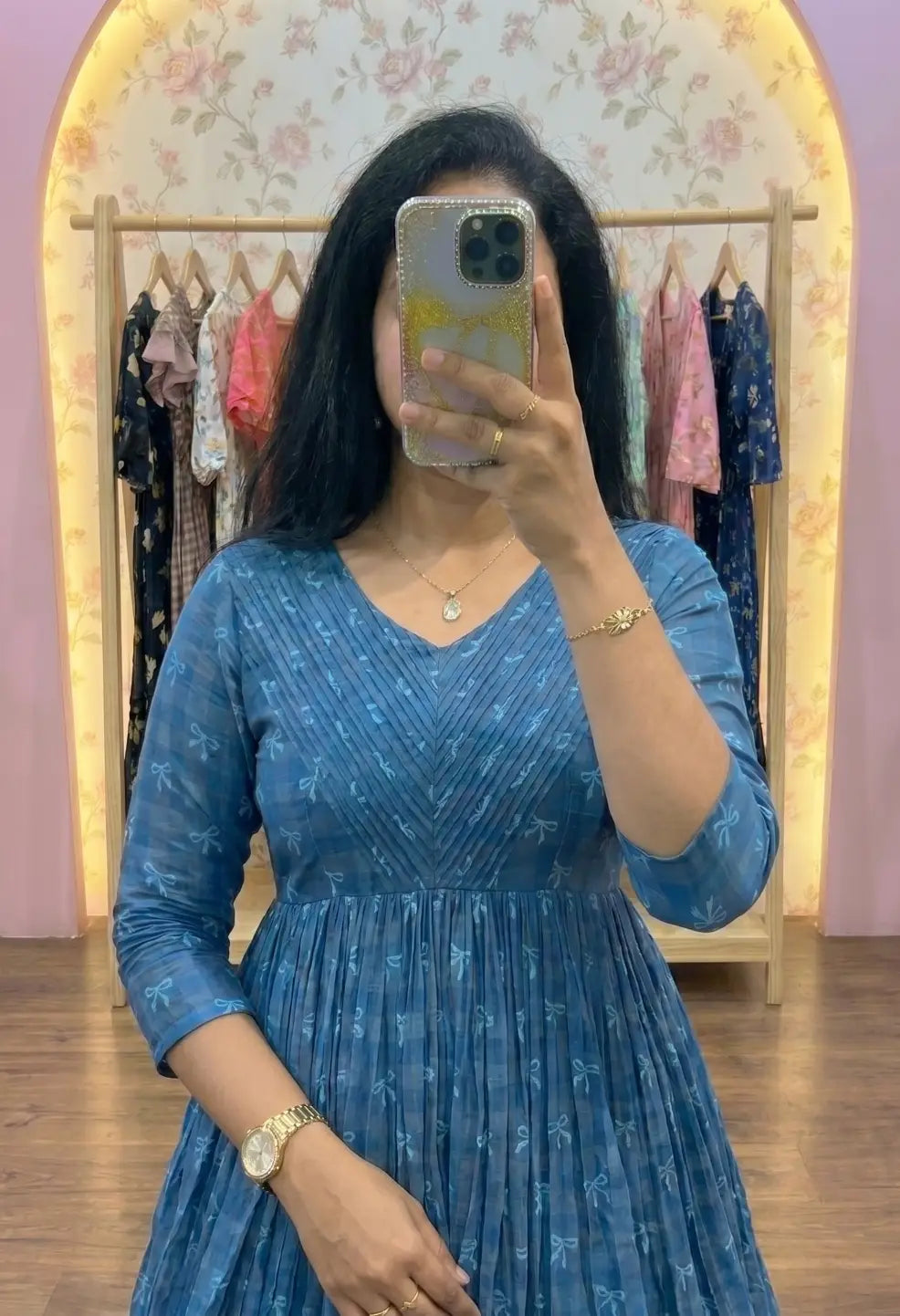 Yukti Blue Bow