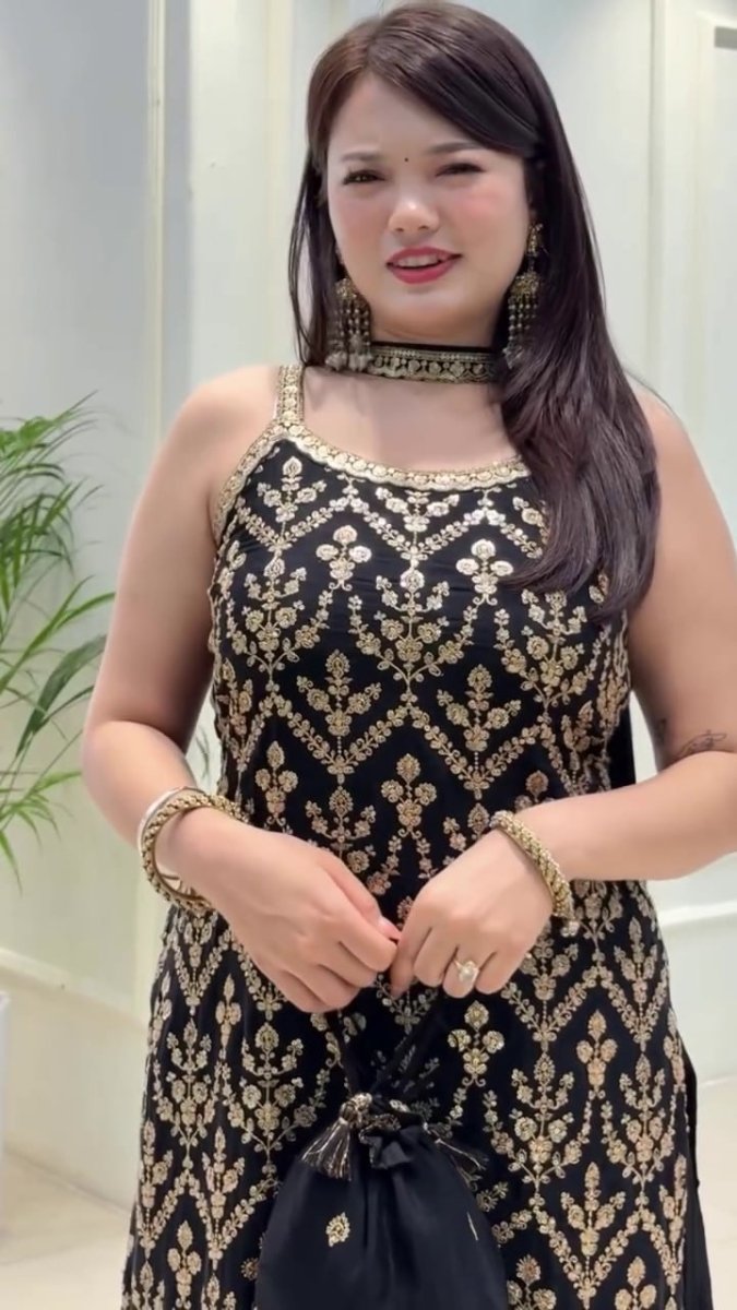 Nisha Sleeveless Sharara Set