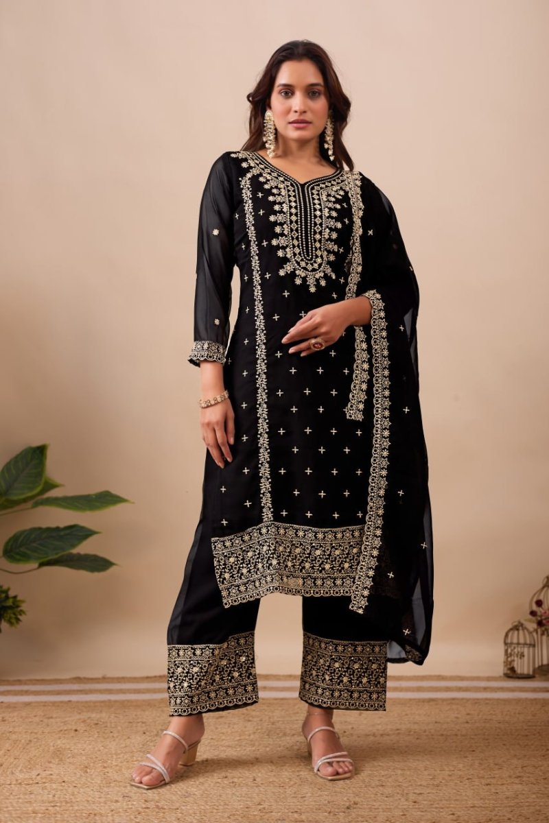 Black Pari Suit Set