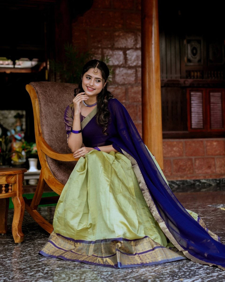 Kanchipuram lehenga choli