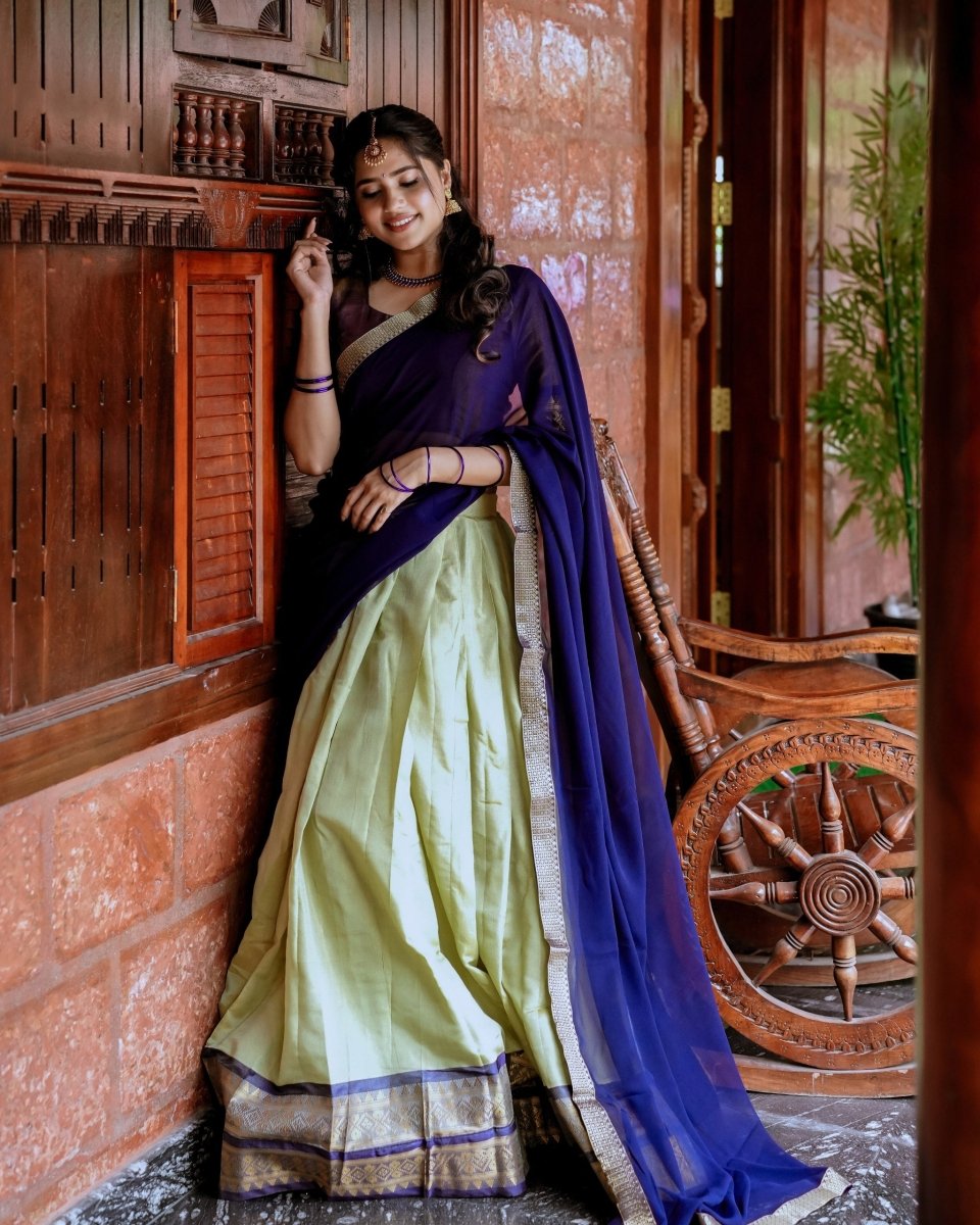 Kanchipuram lehenga choli