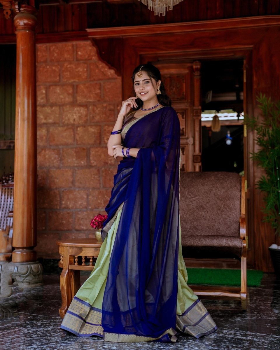 Kanchipuram lehenga choli