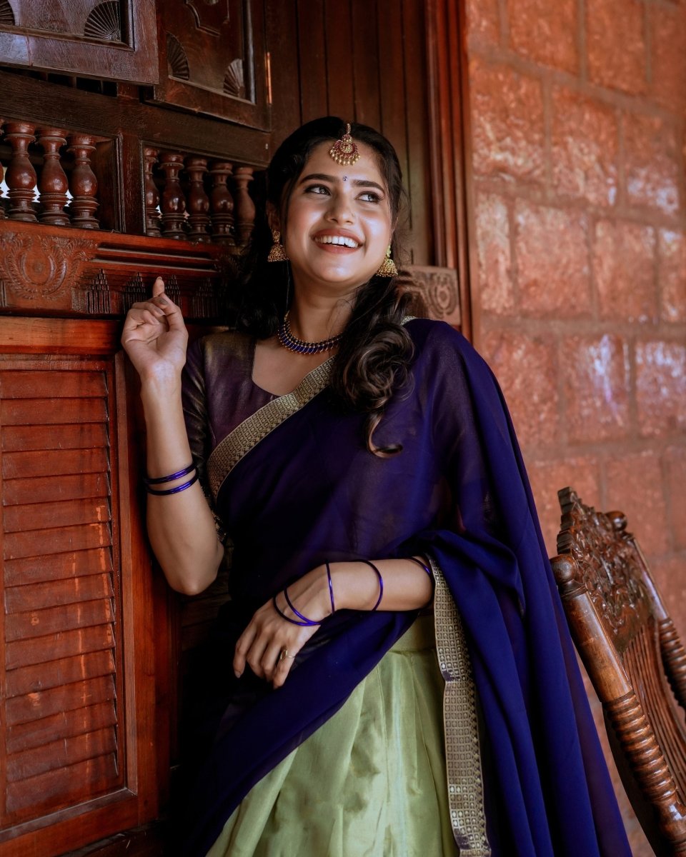 Kanchipuram lehenga choli