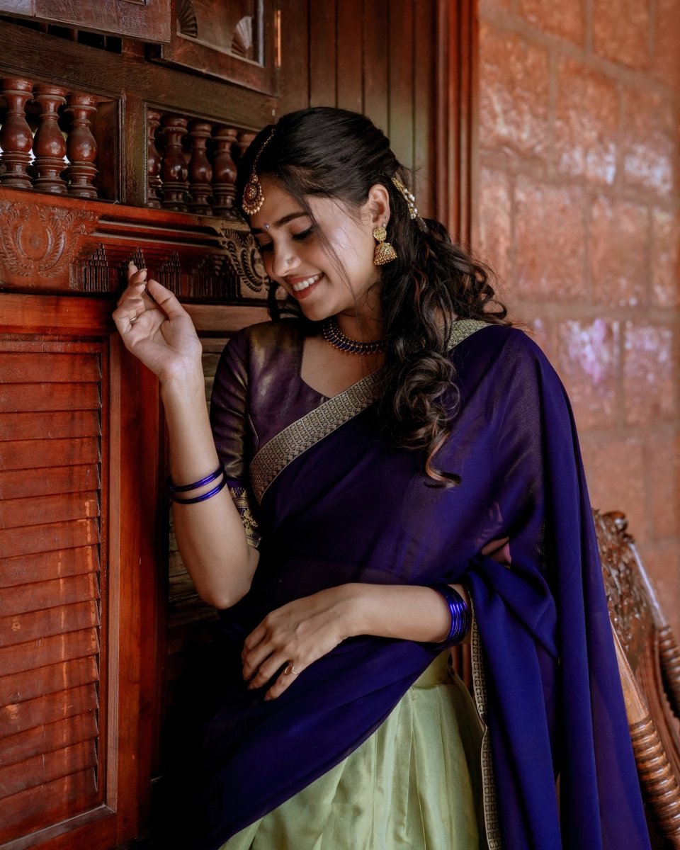 Kanchipuram lehenga choli