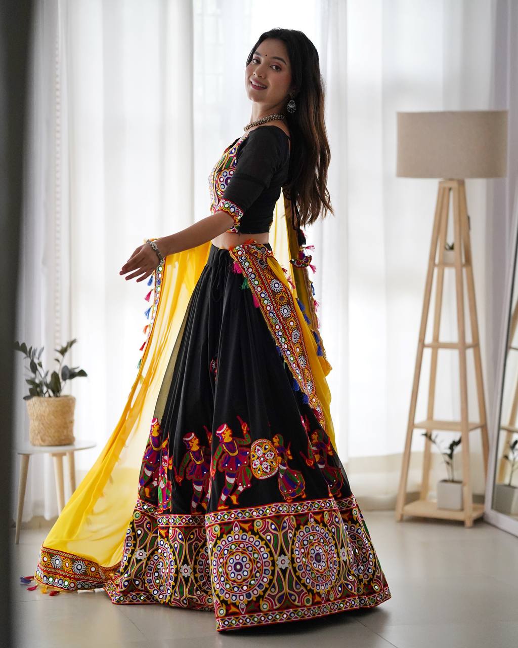 Navratri Special Stitched Lehenga Choli