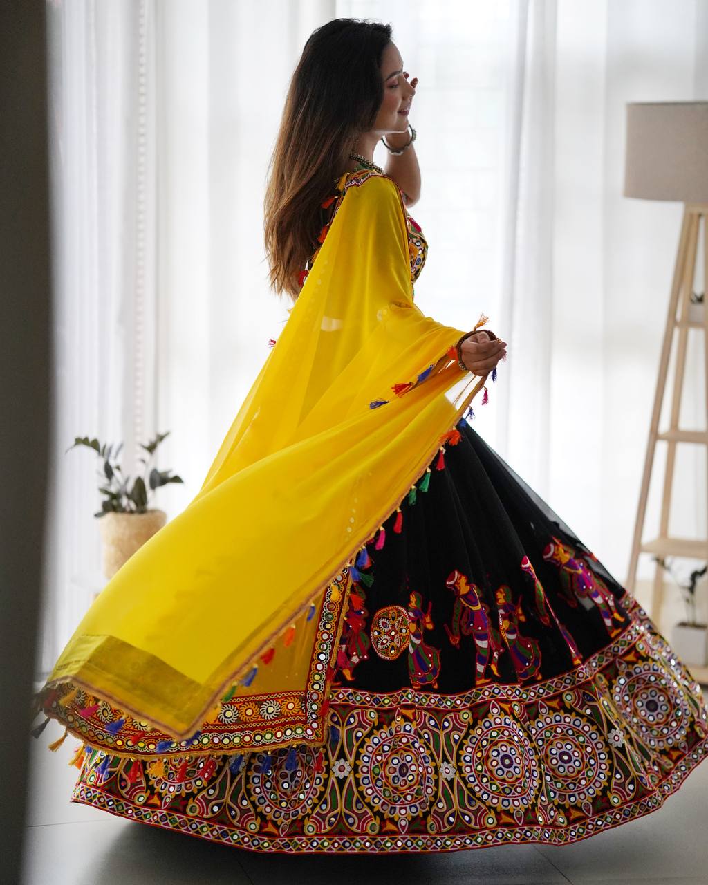 Navratri Special Stitched Lehenga Choli