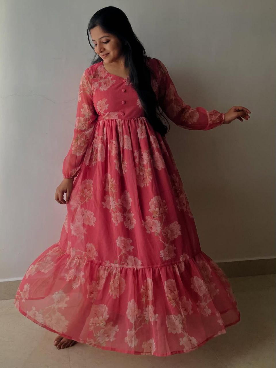 Sharvani Floral Maxi