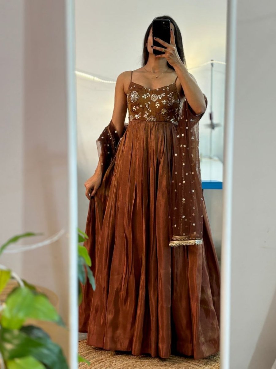 Golden Brown Gown Golden Brown Gown