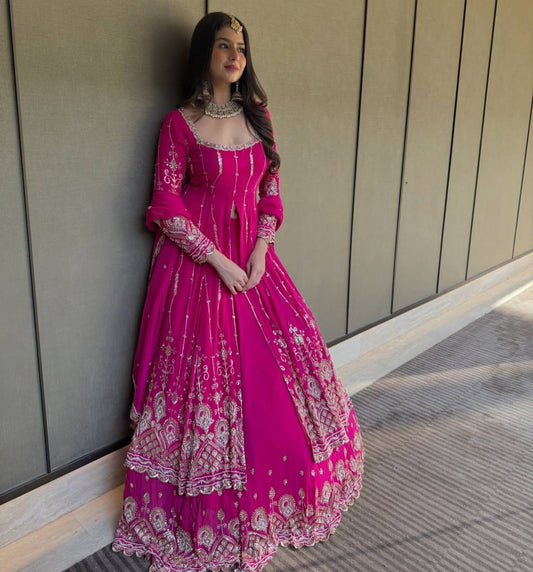 Sonam Kapoor Pink Anarkali