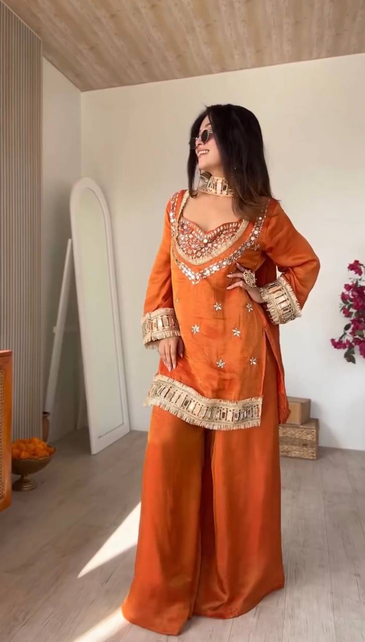 Mirror Kaftan Suit Set