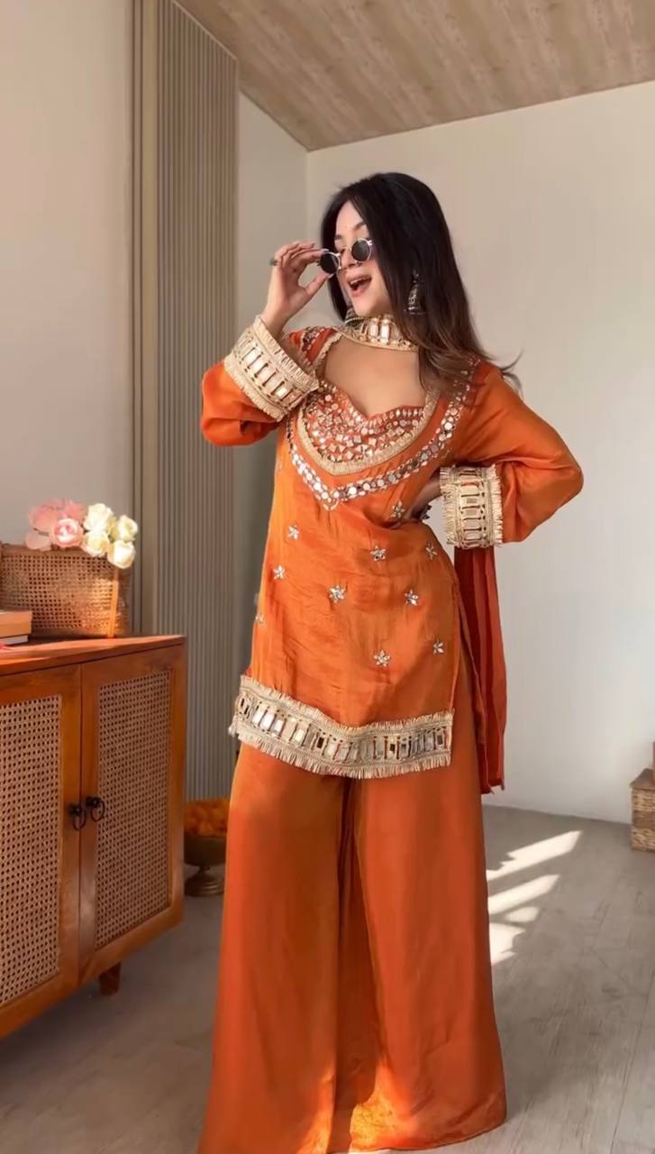 Mirror Kaftan Suit Set