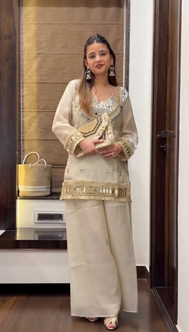 Mirror Kaftan Suit Set