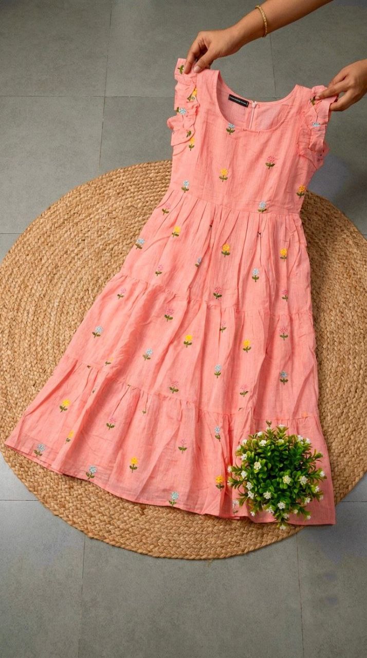Peach Frock