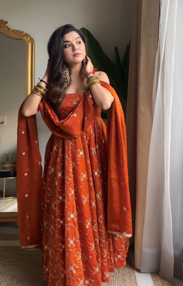 Reshma Embroidery Anarkali